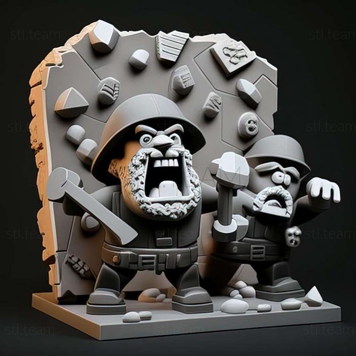 3D модель Игра LEGO Rock Raiders (STL)